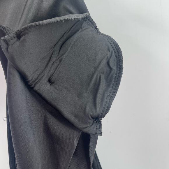 ELOQUII Jumpsuit Size 18 NWT Black Velvet Tie Belt Wide Leg Cocktail Evening - Picture 13 of 16